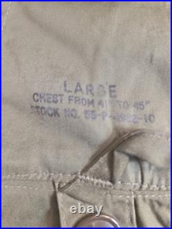 Vintage Issue Fishtail Parka Brand New Size Large With Used Issue Wool Liner