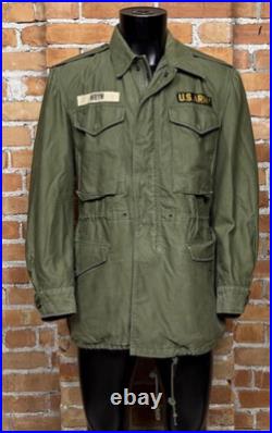 Vintage Korean War 1950s M-51 Field Jacket Medium Reg 50s M51