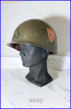 Vintage Korean War 1953 Air Army Defense Helmet Liner Corporal CAPAC