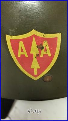 Vintage Korean War 1953 Air Army Defense Helmet Liner Corporal CAPAC