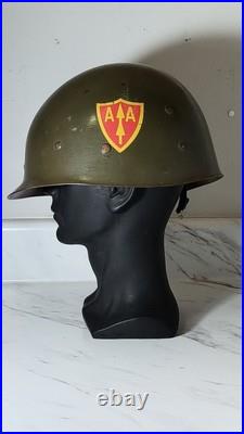 Vintage Korean War 1953 Air Army Defense Helmet Liner Corporal CAPAC
