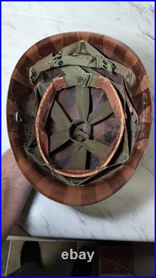 Vintage Korean War 1953 Air Army Defense Helmet Liner Corporal CAPAC