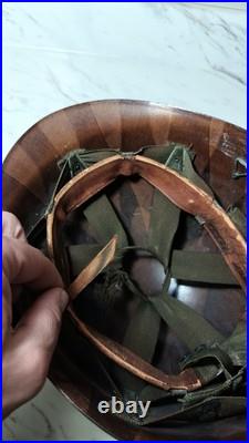 Vintage Korean War 1953 Air Army Defense Helmet Liner Corporal CAPAC