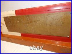 Vintage Korean War Bell Helicopter Blade 2nd Aviation Co. Harry Grubbs