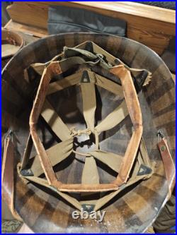 Vintage Korean War Complete Double Set US Army Uniforms With Cap And Helmet