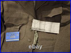 Vintage Korean War Complete Double Set US Army Uniforms With Cap And Helmet