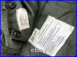 Vintage Korean War Early Vietnam Us Army Jacket Field M-1951 M51 Small Short