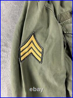 Vintage Korean War Era'50s M51 Field Jacket Small Short U. S. Army