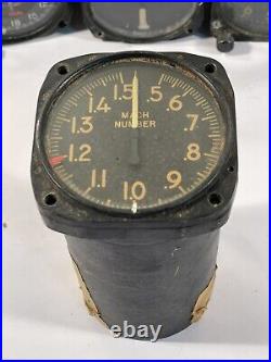 Vintage Korean War Era Aircraft Mach Meter