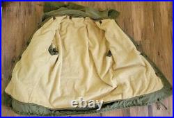 Vintage Korean War Era M-1951 Field Jacket with Liner US Army Military Coat