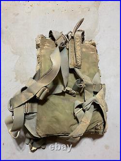 Vintage Korean War Parachute Pack Model NB8