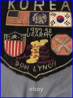 Vintage Korean War Patch US Army Served My Time In Hell Military 38 Line
