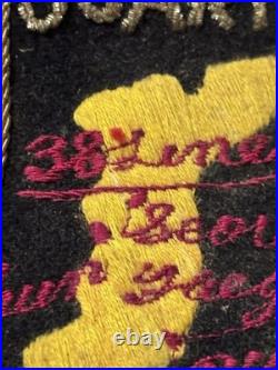 Vintage Korean War Patch US Army Served My Time In Hell Military 38 Line