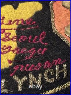 Vintage Korean War Patch US Army Served My Time In Hell Military 38 Line