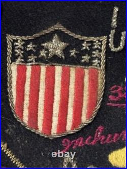 Vintage Korean War Patch US Army Served My Time In Hell Military 38 Line