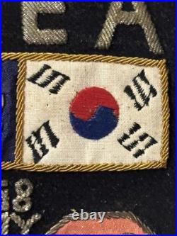 Vintage Korean War Patch US Army Served My Time In Hell Military 38 Line