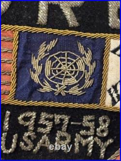 Vintage Korean War Patch US Army Served My Time In Hell Military 38 Line