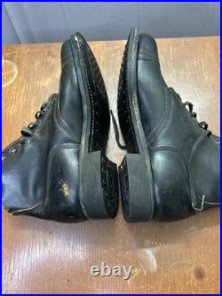 Vintage Korean War Service Boots Cap Toe Belleville 1951 9.5 D