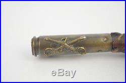 Vintage Korean War Trench Art Swagger Stick Army 7th Cavalry Paul M. Thornhill