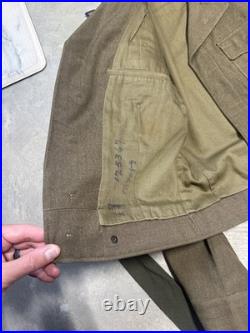 Vintage Korean War U. S. Army 25th Infantry Tropic Lightning Uniform With Patches
