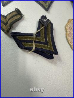 Vintage Korean War U. S. Army 25th Infantry Tropic Lightning Uniform With Patches