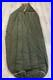 Vintage Korean War U. S. Casualty Down Sleeping Bag Arctic Military Fur Hood