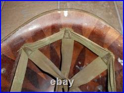 Vintage Korean War US Army M51 steel helmet with liner by CAPAC Named