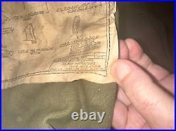Vintage Korean War US Army Military Cot Surplus Dated 1951