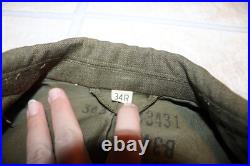 Vintage Korean War US Army Uniform Ike Jacket 34L 32x29 Pants