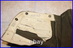 Vintage Korean War US Army Uniform Ike Jacket 34L 32x29 Pants