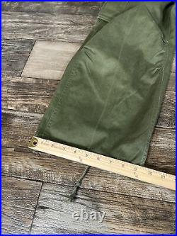 Vintage Korean War US M-1951 Field Shell Trousers Size Small 31/29 B3