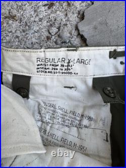Vintage Korean War US Military Deadstock M-1951 Trousers Size XL Regular
