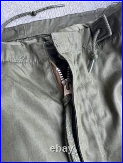 Vintage Korean War US Military M 1951 Artic Trousers Medium Reg