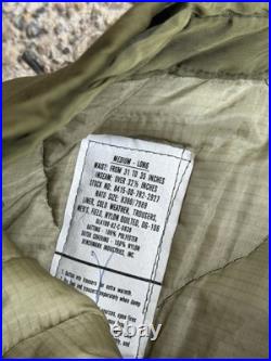 Vintage Korean War US Military M 1951 Artic Trousers Medium Reg