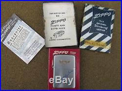 Vintage Korean War USAF Fighter Pilots 1950 Zippo Patent 2032695 with Box & Papers