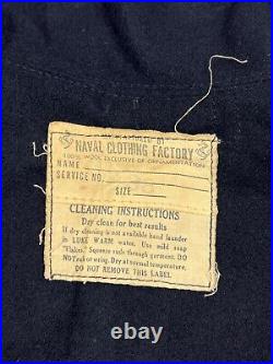 Vintage Korean War USS Navy Sailor Jacket Suit Blazer Uniform Lot x3