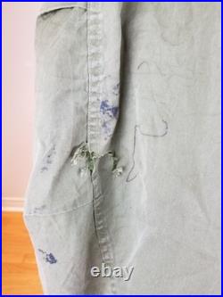 Vintage Korean War Us Army M-1951 Fishtail Parka Sz Large