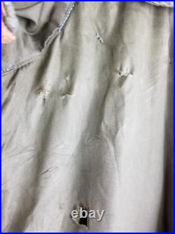 Vintage Korean War Us Army M-1951 Fishtail Parka Sz Small