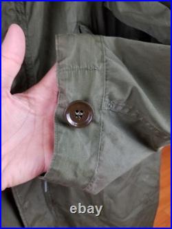 Vintage Korean War Us Army M-1951 Fishtail Parka Sz Small