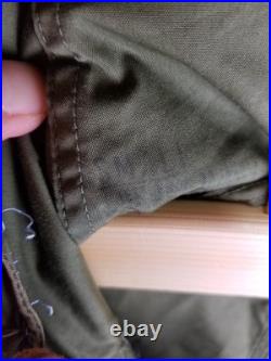 Vintage Korean War Us Army M-1951 Fishtail Parka Sz Small