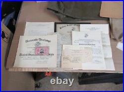 Vintage Lot World War II Era Korean War USMC Sergeant Uniform Photos Memorabilia