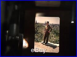 Vintage Lot of 100 Korean War Era Kodachrome Red Border 35 mm Slides 1950-53