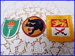 Vintage Lot of WWII WW 2 Korean War etc. Military Patches