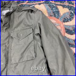 Vintage M-1951 Field Coat OG-107 Olive Green 107 US Military Jacket Sz Small