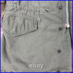 Vintage M-1951 Field Coat OG-107 Olive Green 107 US Military Jacket Sz Small