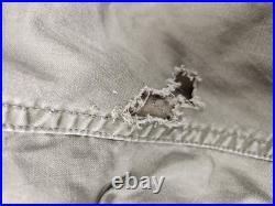 Vintage M-1951 Field Jacket Green Men's 1950s Korean War Era Patches Included