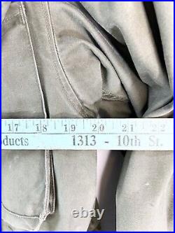 Vintage M-1951 Field Jacket Korean War Dated 1951 Regular Medium As Found