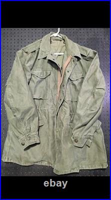 Vintage M-1951 Field Jacket US Army Korean War Great Condition Size Medium
