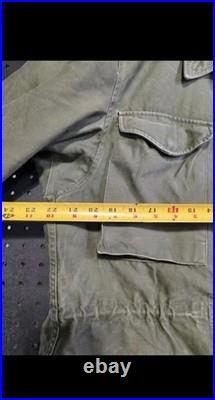 Vintage M-1951 Field Jacket US Army Korean War Great Condition Size Medium