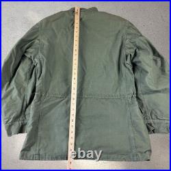 Vintage M-1951 Field Jacket US Army Korean War Small Reg 50s OG-107